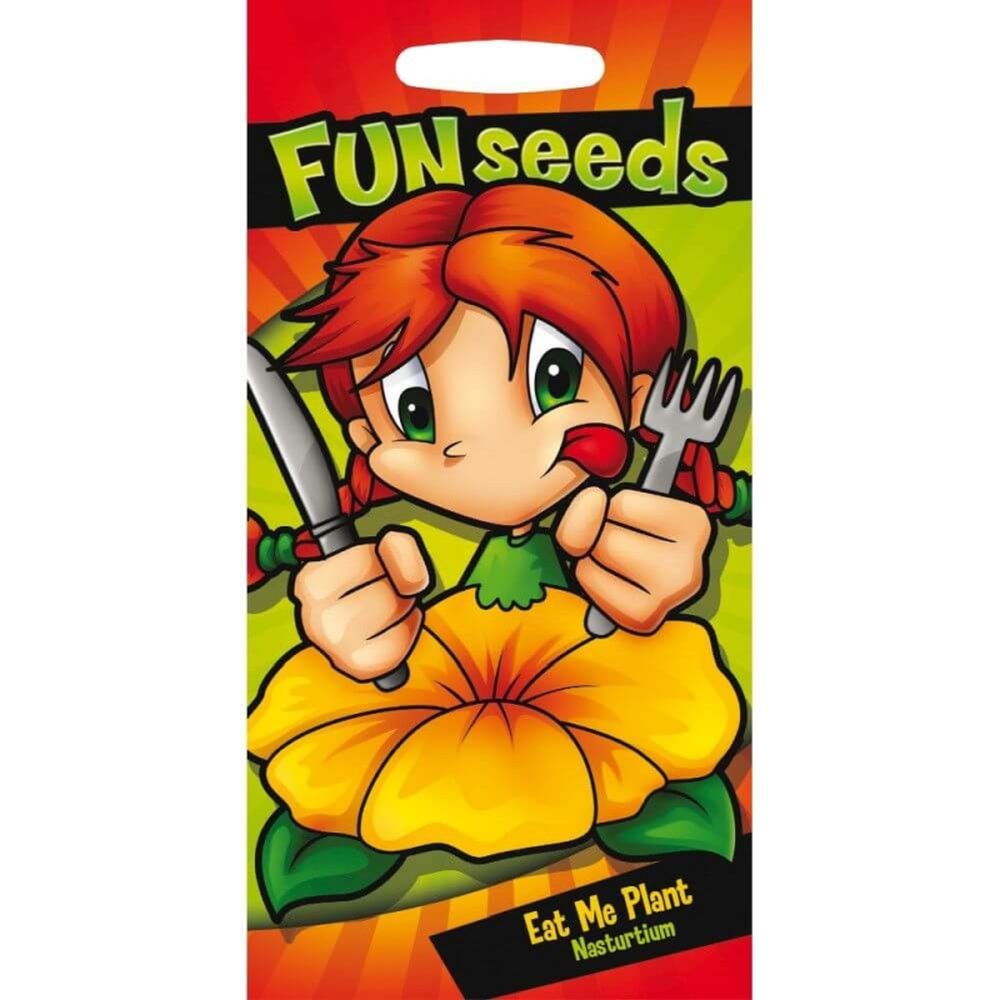 Eat Me Plant Nasturium Seeds